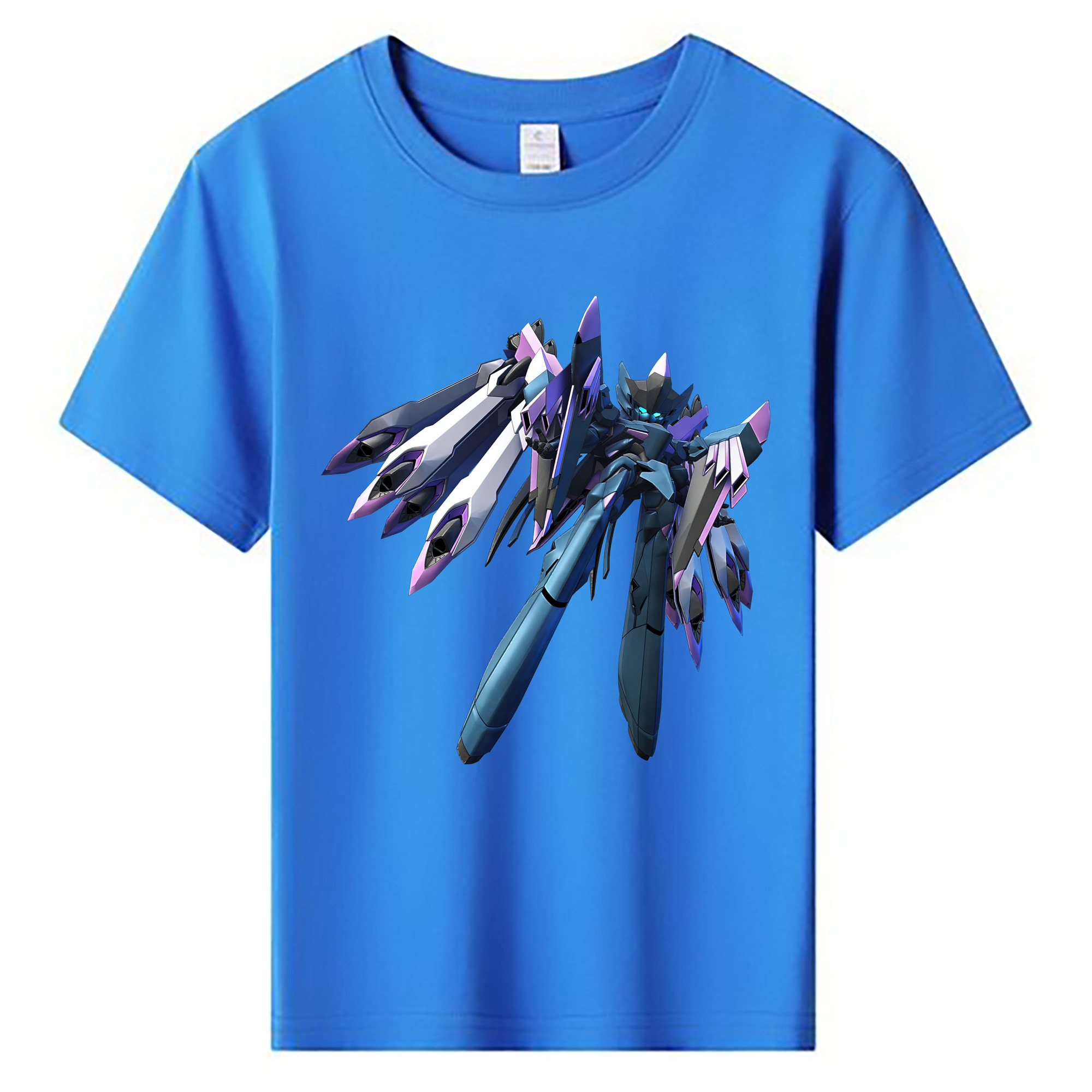 （画像用） 機動戦士ガンダム Mobile Suit Gundam 綿100％キッズTシャツ（フロントプリント）